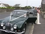 Jaguar Mark 2 at a wedding in October 2009