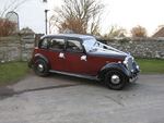 1946 Rover Fourteen P2 at a wedding in March 2010