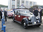 Bristol 403 and Rover 14 P2 at a wedding in July 2010