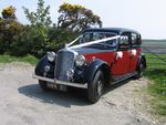 1946 Rover Fourteen P2 at a wedding in April 2011