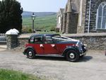 1946 Rover Fourteen P2 at a wedding in April 2011