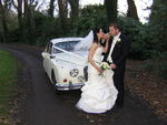 1965 Jaguar Mark 2 at a wedding in October 2011
