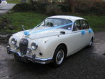 1965 Jaguar Mark 2 at a wedding in December 2011