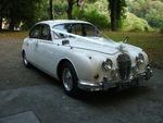 1965 Jaguar Mark 2 at a wedding in October 2013